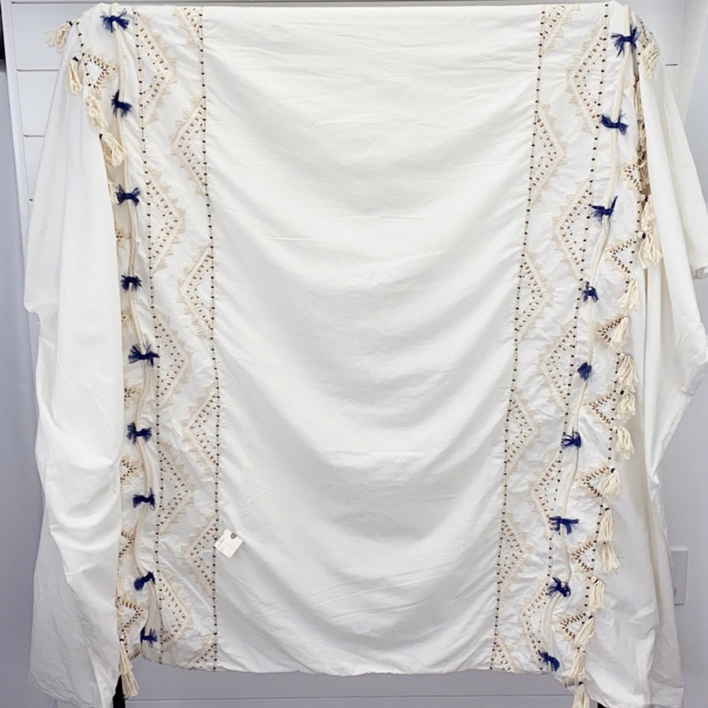 SOLD Anthro Vineet Bahl Embroidered Romula Duvet - Picture 5 of 12